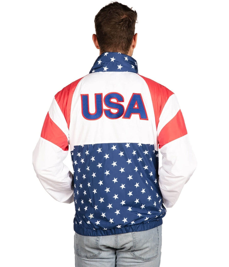 Men's USA Windbreaker Jacket Image 2
