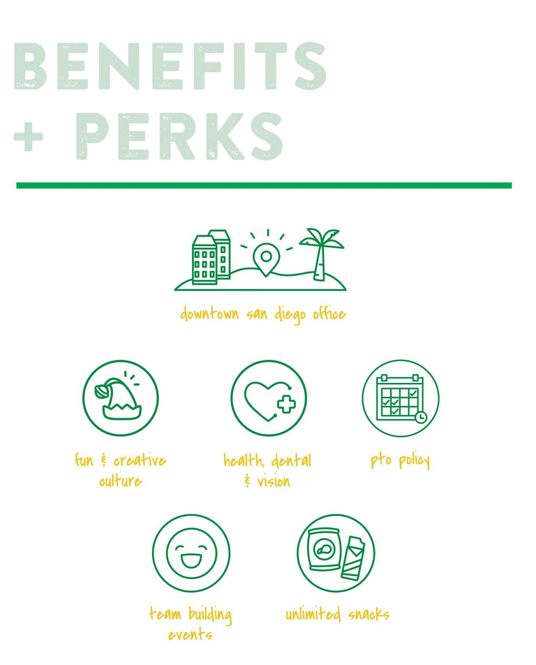 Careers Page - Benefits + Perks