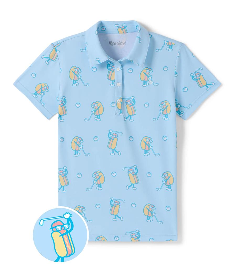 Women's Sizzlin' Swing Short-Sleeve Golf Polo Image 2