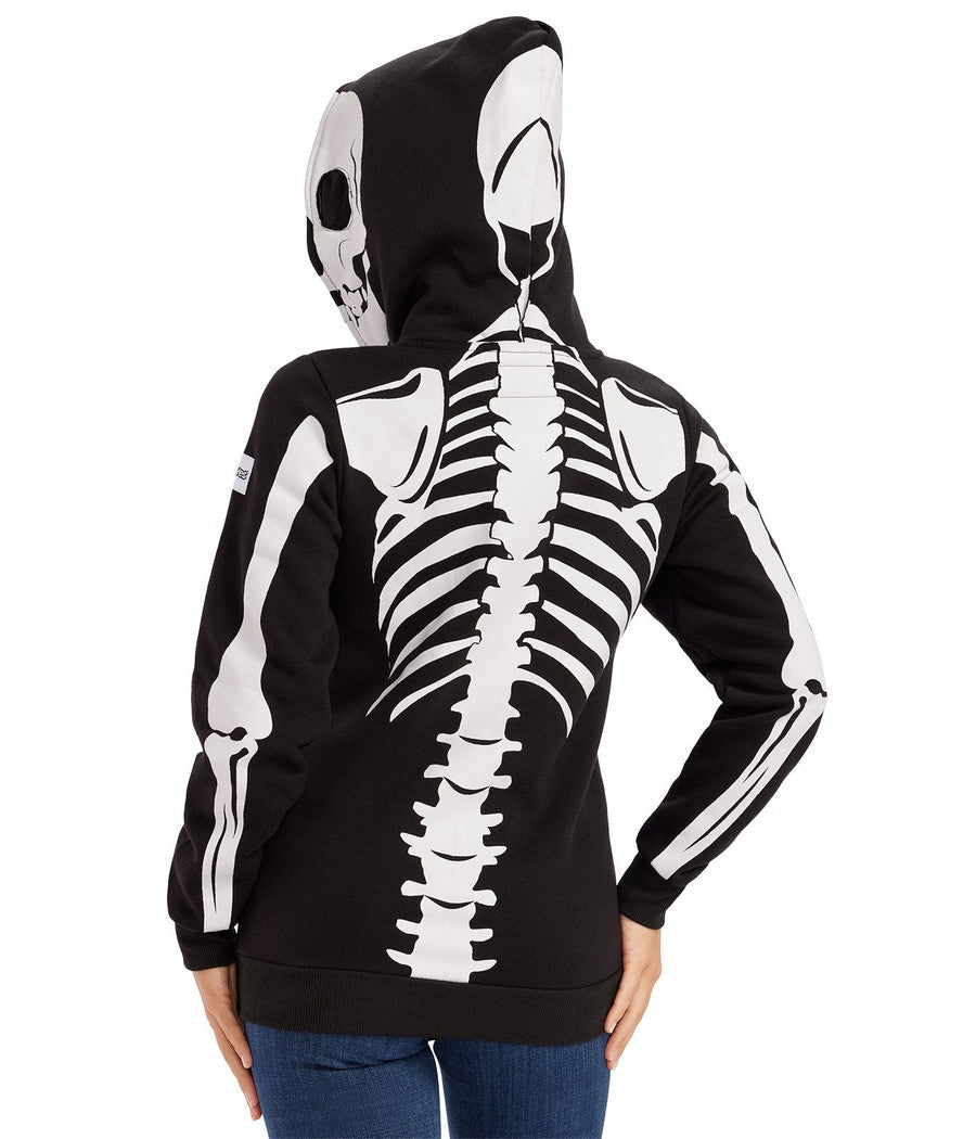 Women's Skeleton Hoodie Image 2