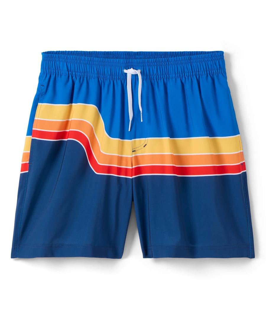 Retro Rider Stretch Swim Trunks - 6" Inseam