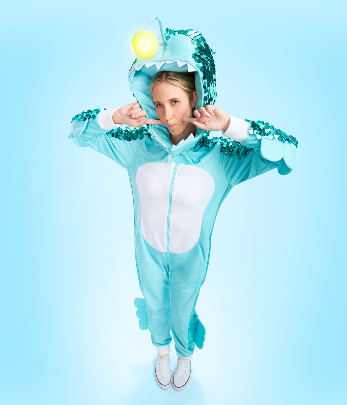 Women's Angler Fish Light Up Costume