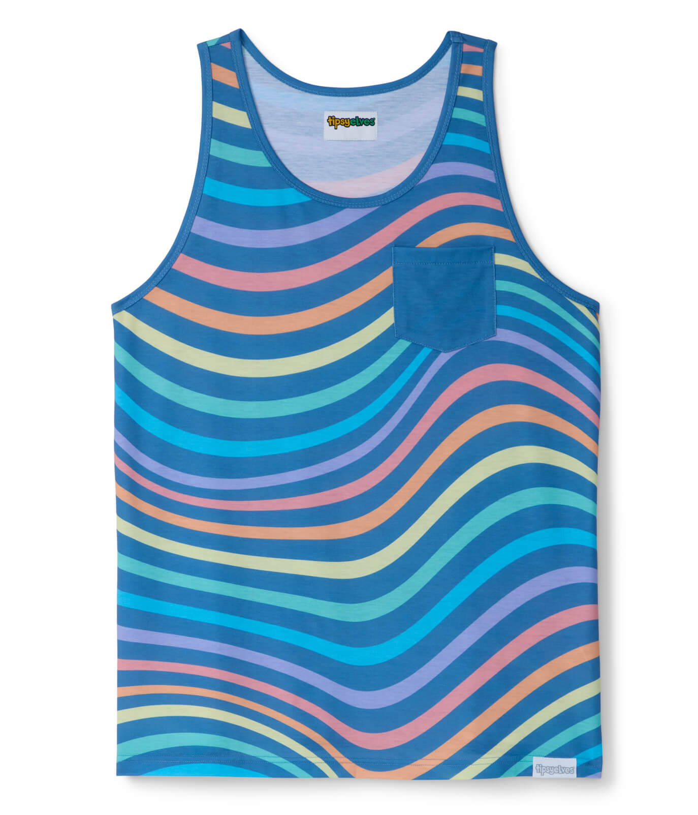 Wild Stripe Rainbow Tank Top